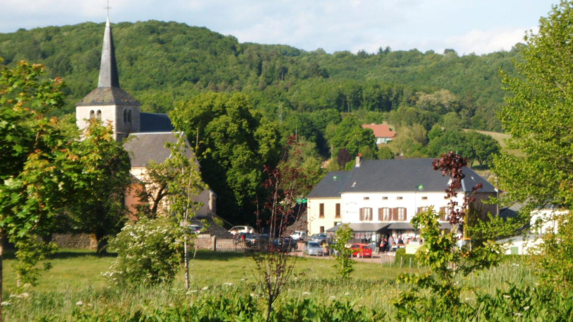 A La Cabane Des Bois Dessus Tiny Gite Alligny-en-Morvan Exterior foto